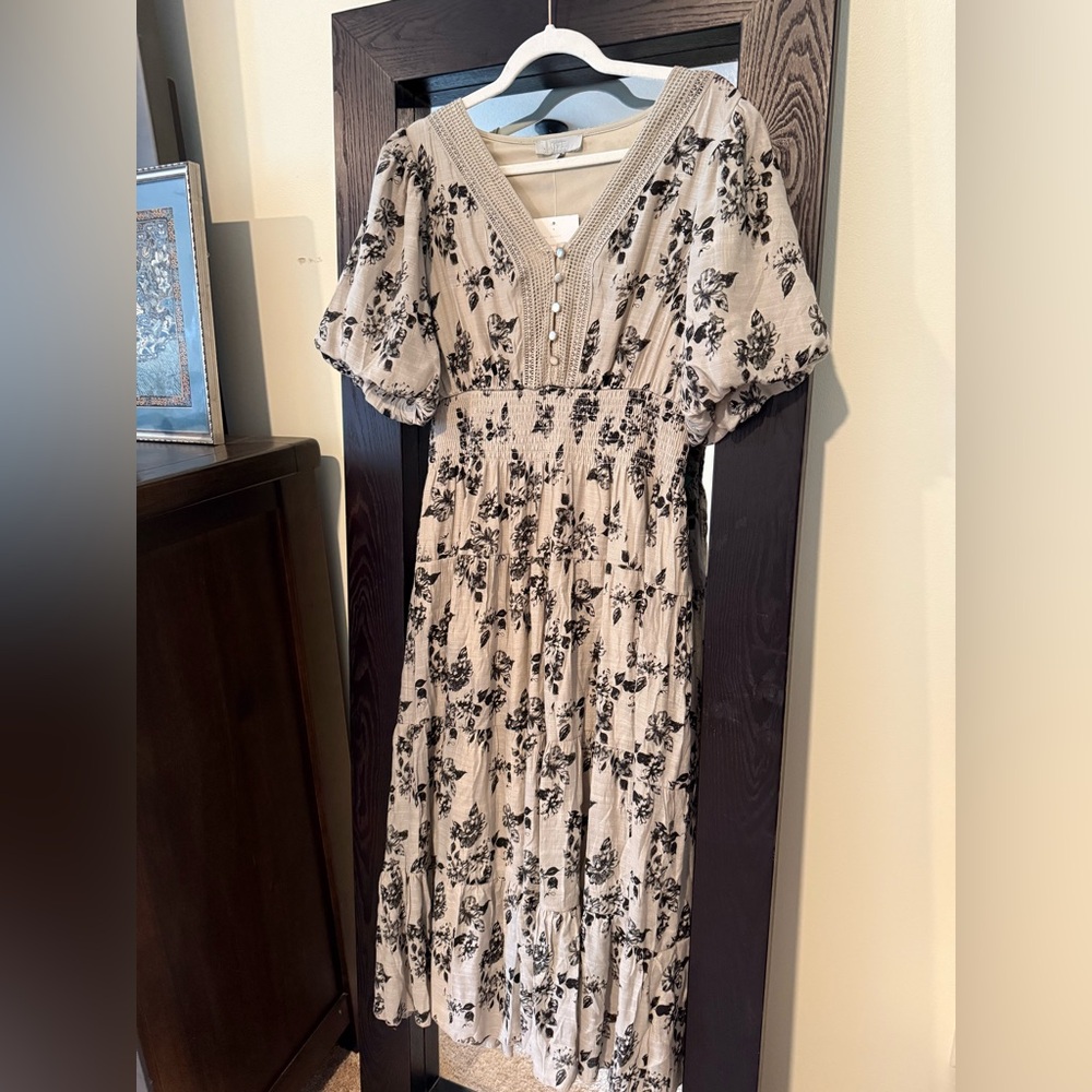 Floral maxi dress